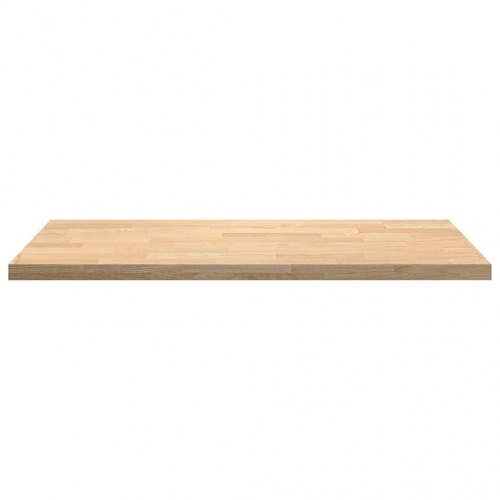 Køkkenbordplade 120x63,5x4 cm massivt egetræ rektangulær