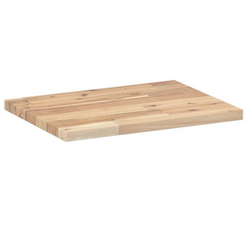 Bordplade i massivt akacietræ 40 x 30 x 2 cm - rektangulær
