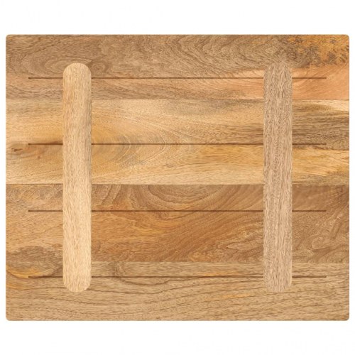 Bordplade 60 x 50 x 3,8 cm rektangulær i massivt mangotræ