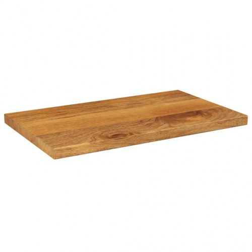 Bordplade 60x20x2,5 cm rektangulær massivt mangotræ