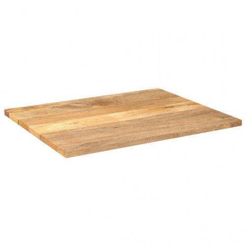Bordplade 90 x 80 cm rektangulær i massivt mangotræ