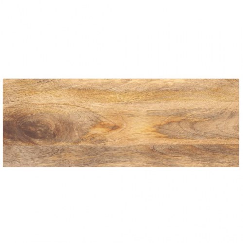 Bordplade i massivt mangotræ 70 x 40 x 3,8 cm