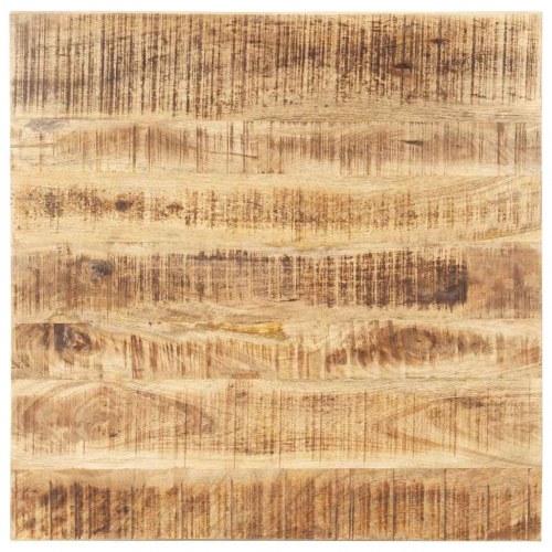 Bordplade i massivt mangotræ 80×80 cm - 25-27 mm