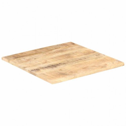 Bordplade i massivt mangotræ 80×80 cm - 25-27 mm
