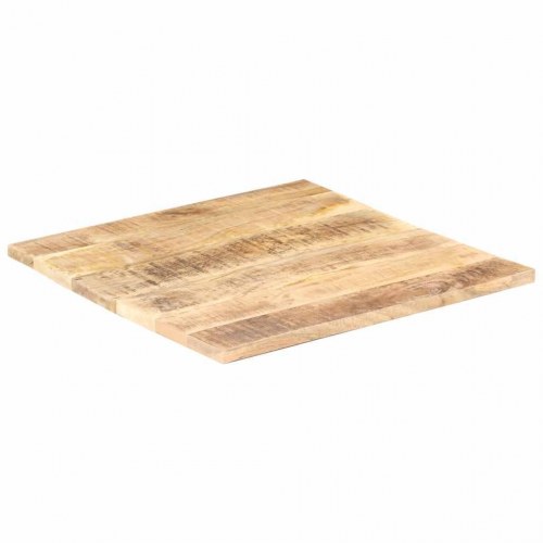 Bordplade i massivt mangotræ 80×80 cm - 25-27 mm