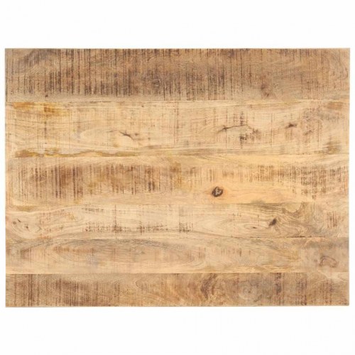 Bordplade i massivt mangotræ 90x70 cm - 25-27 mm