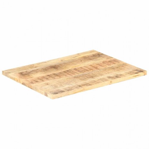 Bordplade i massivt mangotræ 90x70 cm - 25-27 mm