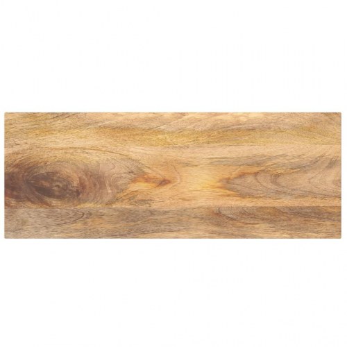 Bordplade i massivt mangotræ 80 x 30 x 2,5 cm