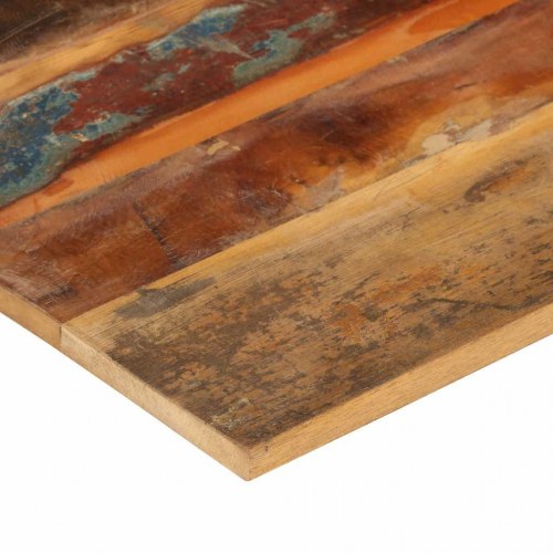 Bordplade 60×60 cm - firkantet i massivt genbrugstræ (15-16 mm)