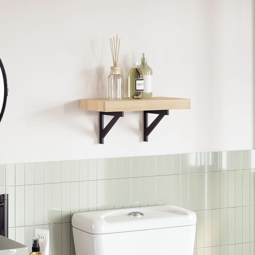 Bordplade 60x20x4 cm rektangulær massivt akacietræ billede