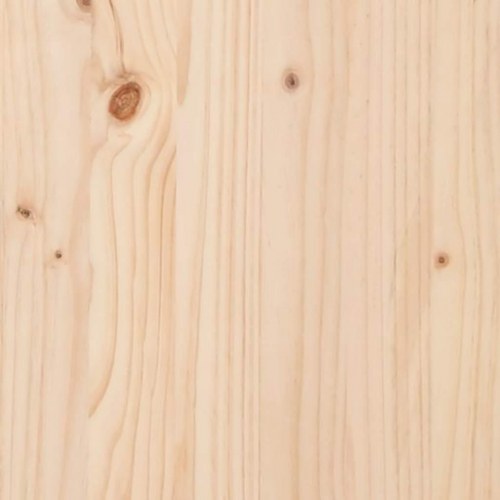 Bordplade 50x50x2,5 cm firkantet massivt fyrretræ