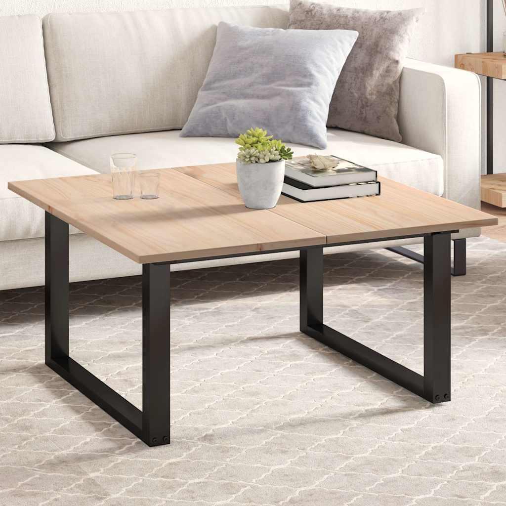 Bordplader 2 stk. 90x45x1,7 cm rektangulær massivt fyrretræ billede