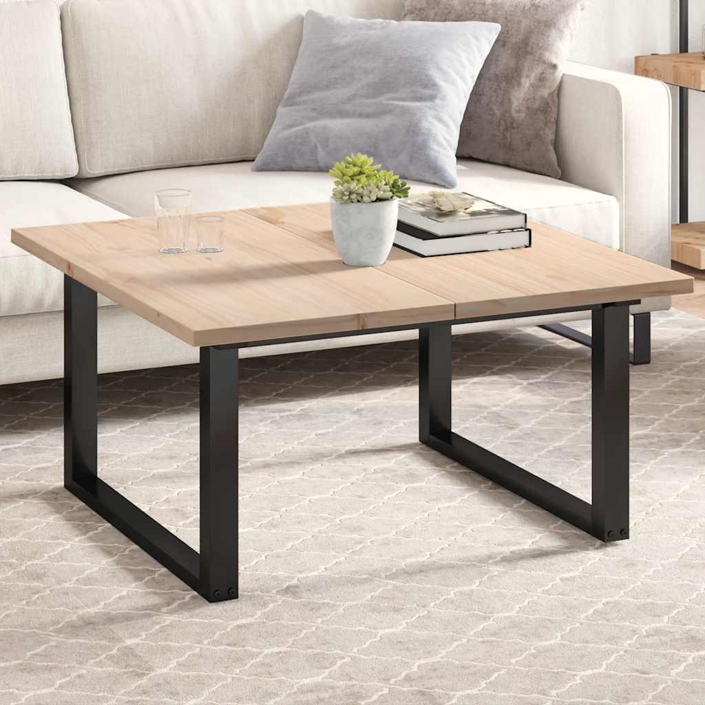 Bordplader 2 stk. 90x45x2,5 cm rektangulær massivt fyrretræ billede