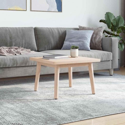 Bordplade 60 × 60 × 2,5 cm - firkantet i massivt fyrretræ (ubehandlet)