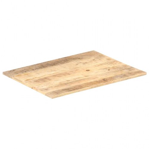 Bordplade i massivt mangotræ 80 × 60 cm - 15-16 mm