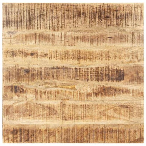 Bordplade i massivt mangotræ 60×60 cm - 15-16 mm