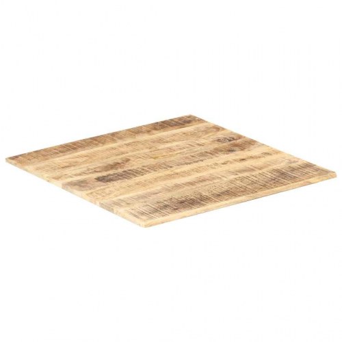 Bordplade i massivt mangotræ 60×60 cm - 15-16 mm