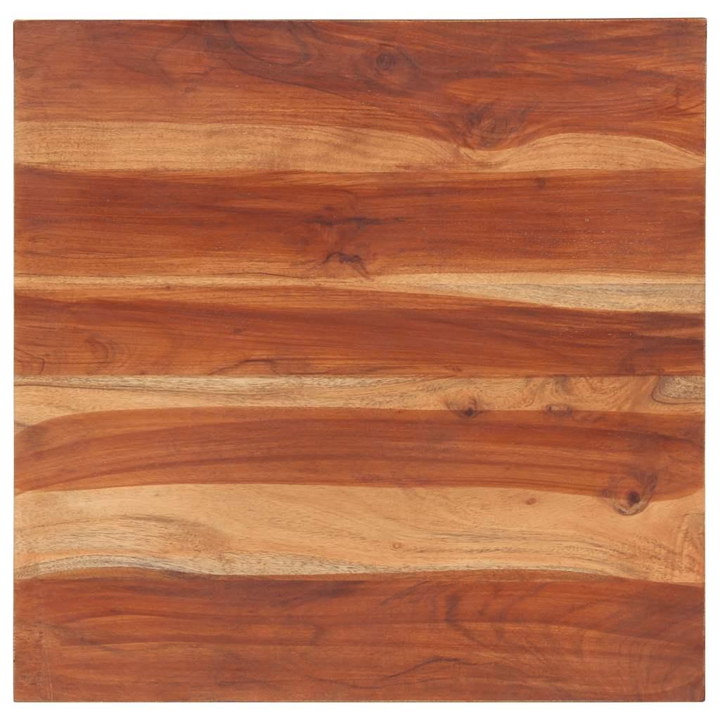 Bordplade 25-27 mm 60x60 cm massivt akacietræ billede