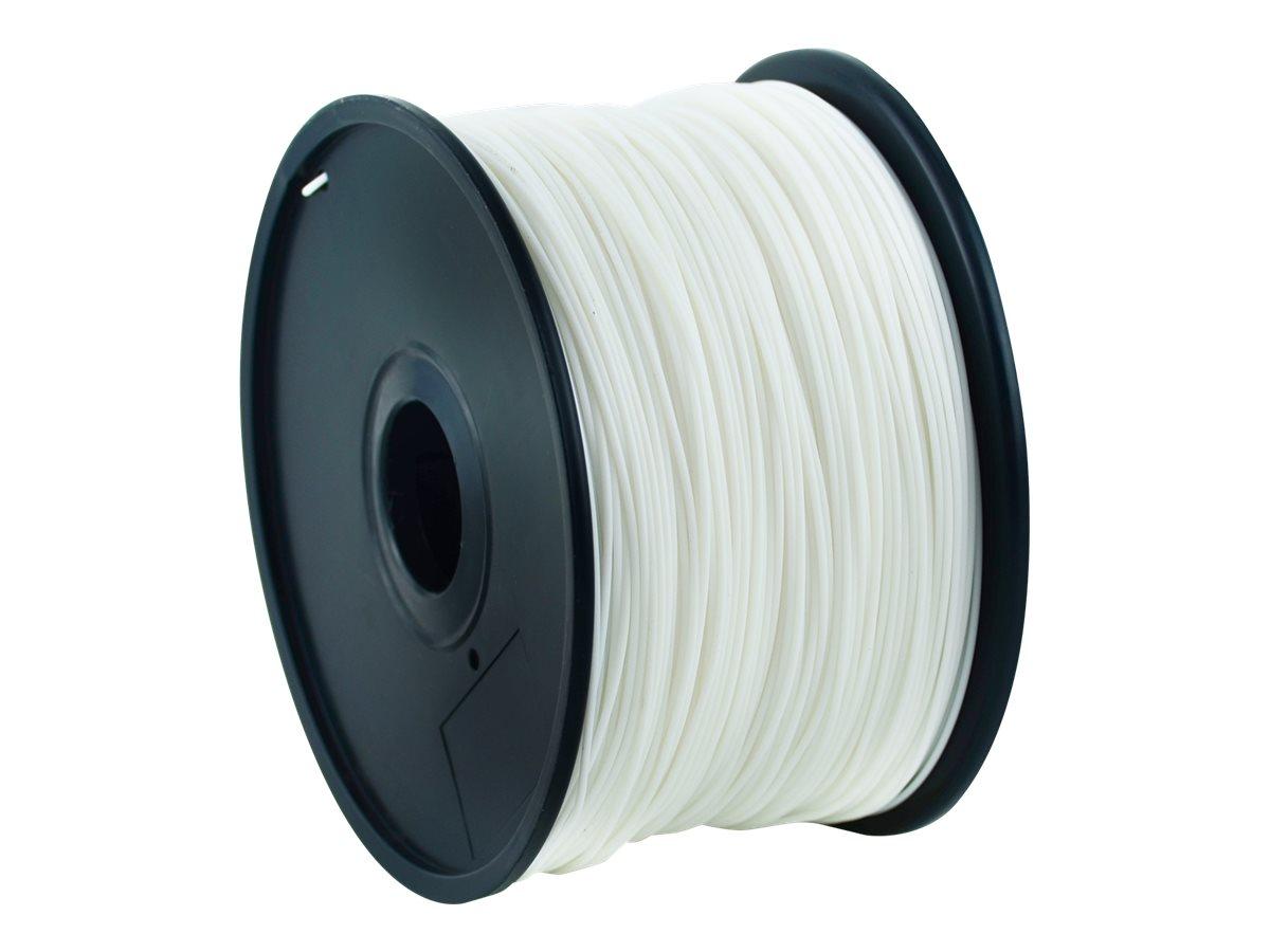 Gembird PLA-filament 1,75 mm - Hvid - 1 kg (330 m)