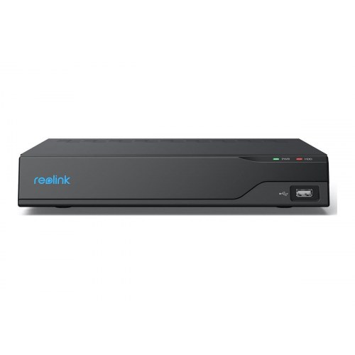 Reolink NVS8-8MB4 NVR-overvågningssæt med 4 PoE 8MP kameraer - 2 TB HDD, 8 kanaler