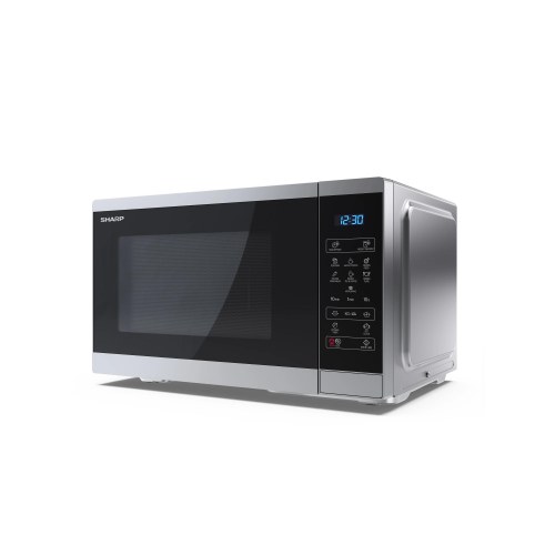 Sharp YC-MS252AE-S mikrobølgeovn 25 l - 900 W, sølv