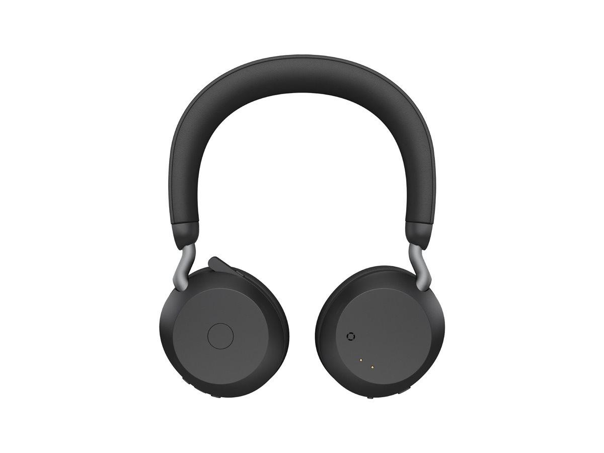 Jabra Evolve2 75 - trådløst on‑ear headset med ANC - sort