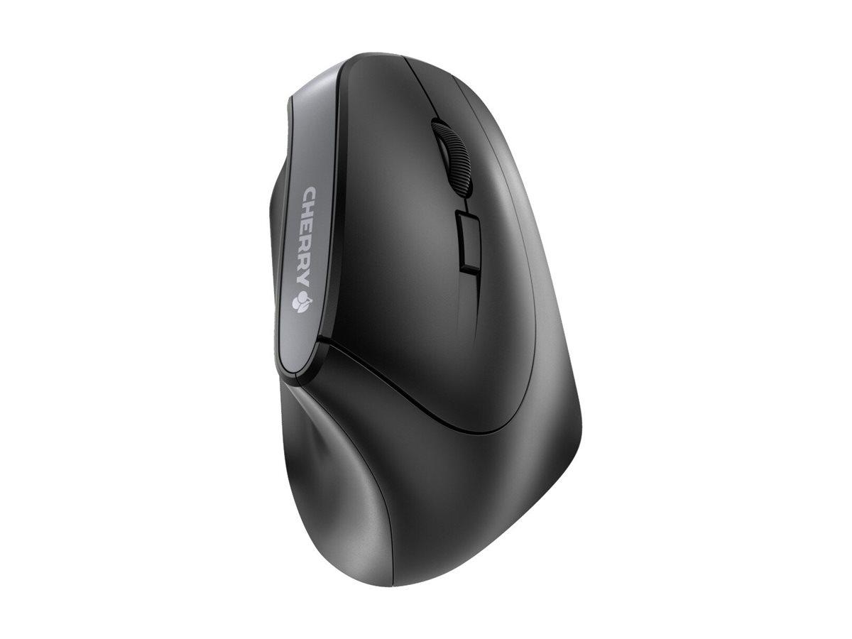 CHERRY MW 4500 lodret ergonomisk trådløs mus - sort