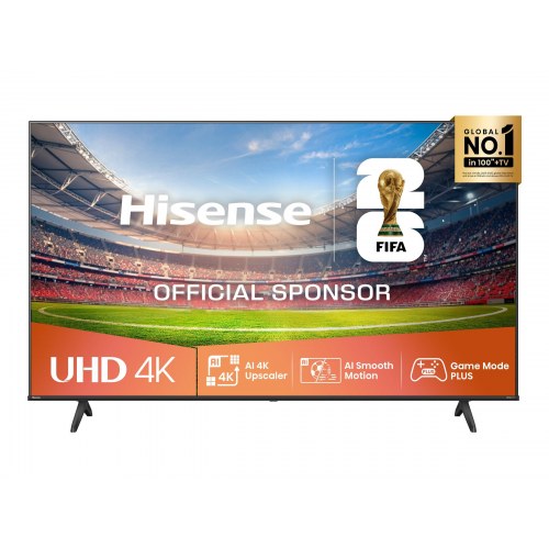 Hisense 43A6Q 43" 4K UHD Smart TV - Sort