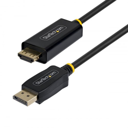StarTech 15F-DP-HDMI-4K60-GR HDMI-kabel - Sort