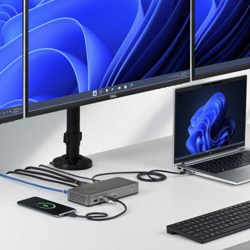 Startech 199UE-USBC-DOCK - USB-C dockingstation med 10 porte