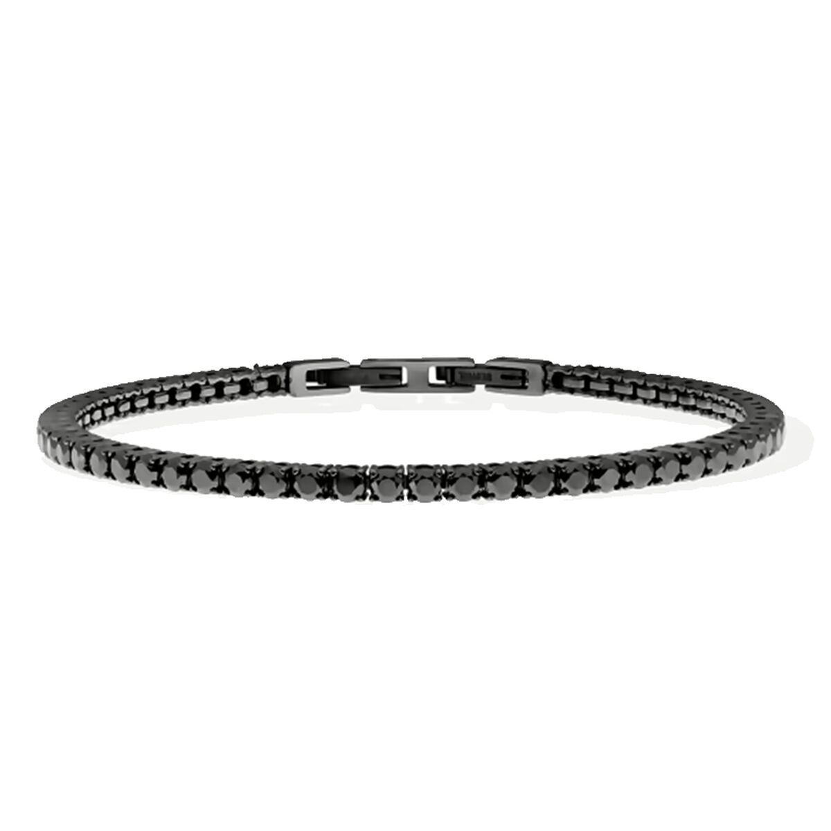 LIU JO MLJ561 armbånd til kvinder - sort tennisarmbånd