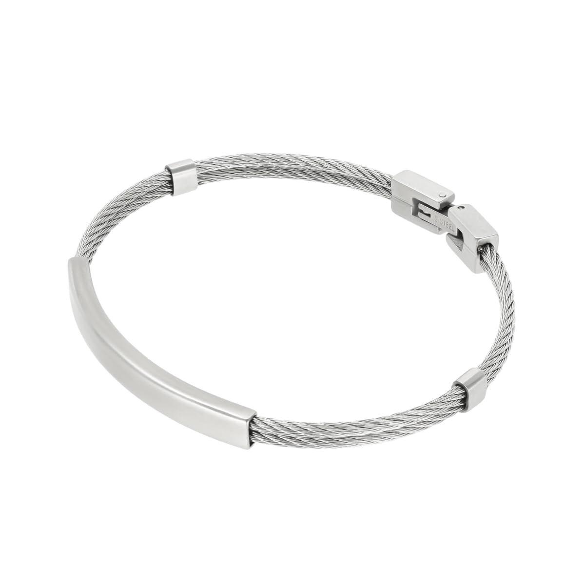 One Jewels OAMB4208SS armbånd til mænd - sølvfarvet