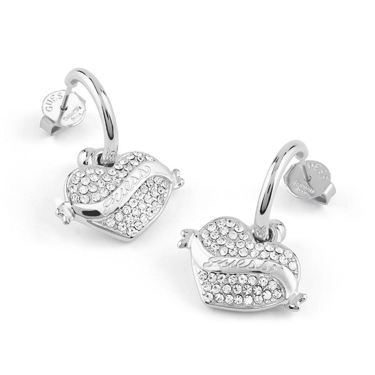 Guess JUBE05477JWRHT-U øreringe til damer - hjerte design