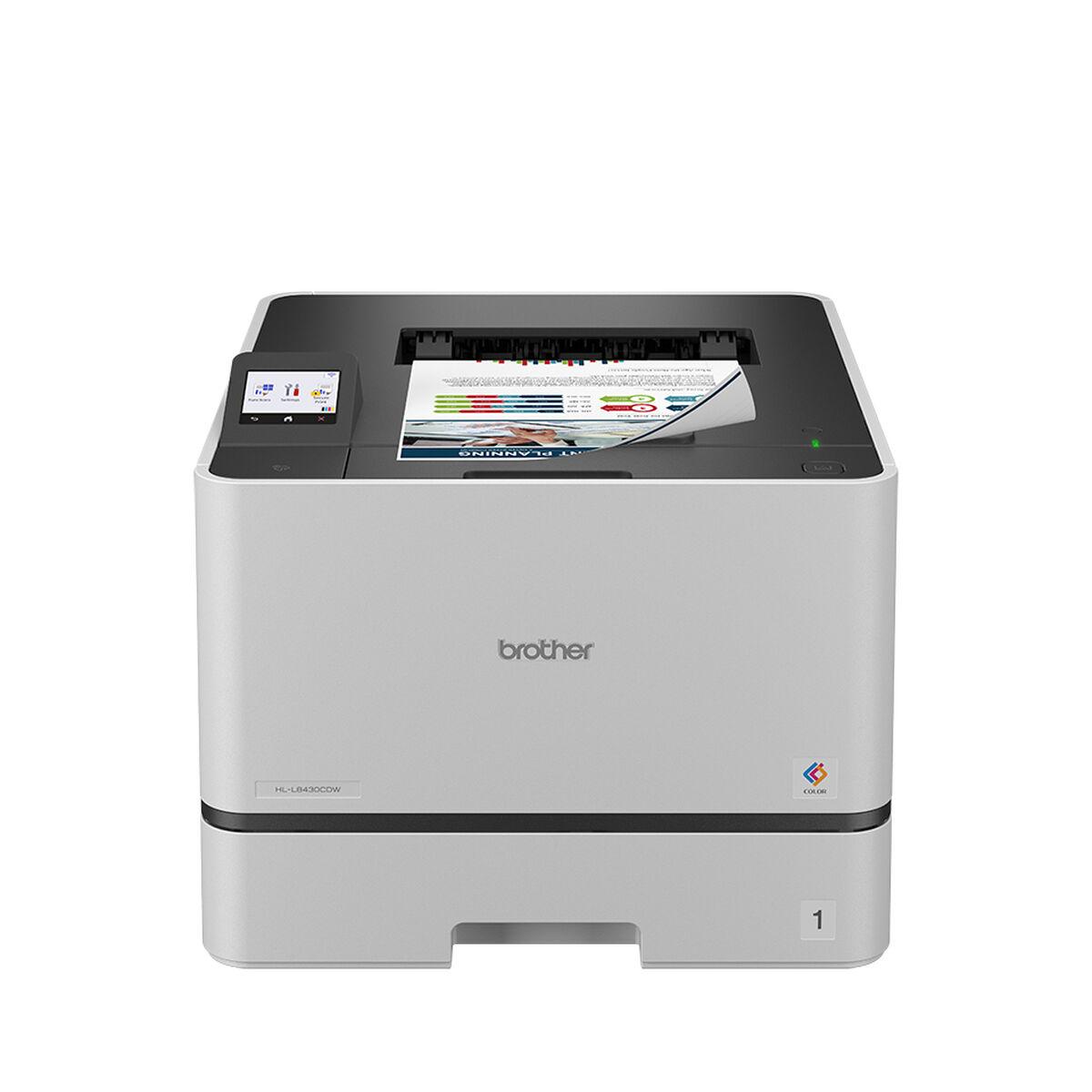 Brother HL-L8430CDW - multifunktionsprinter, laser, grå