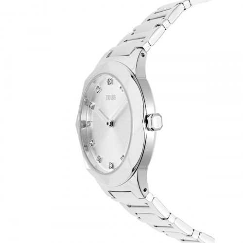 Tous dameur 200351054 - elegant armbåndsur i sølvlook