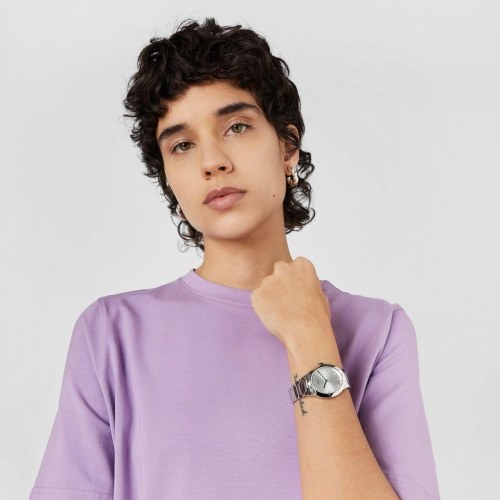 Tous dameur 200351054 - elegant armbåndsur i sølvlook