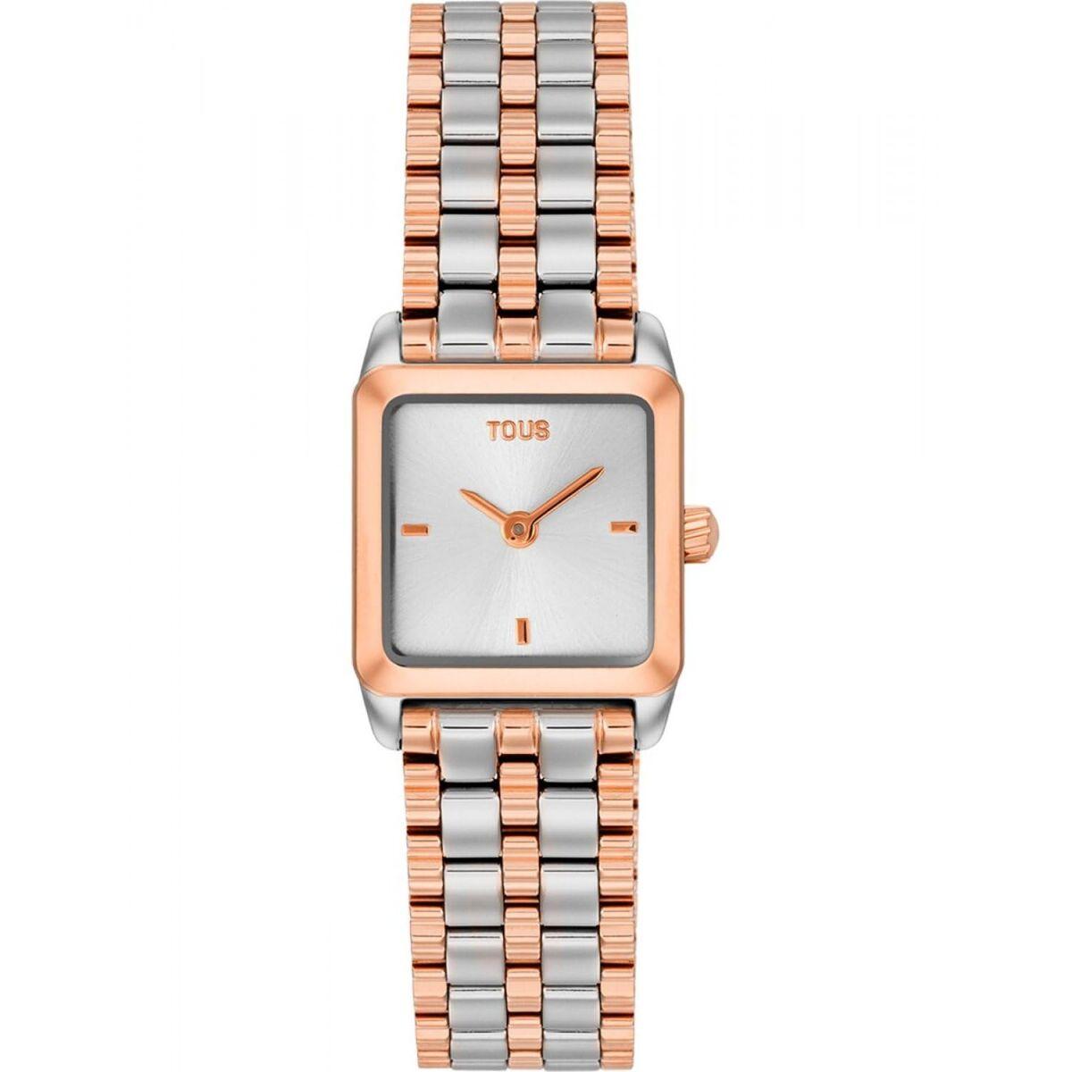 Tous dameur 3000150200 - elegant armbåndsur i rustfrit stål, sølvfarvet