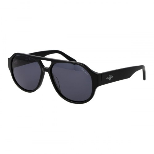 Gant GA00022 solbriller - pilot, sort, UV400 ø 58 mm