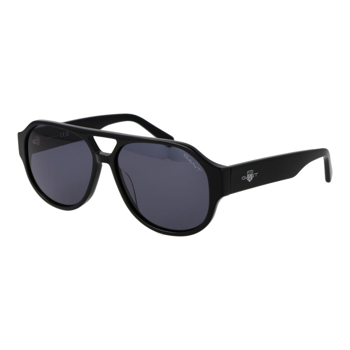 Gant GA00022 solbriller - pilot, sort, UV400 ø 58 mm