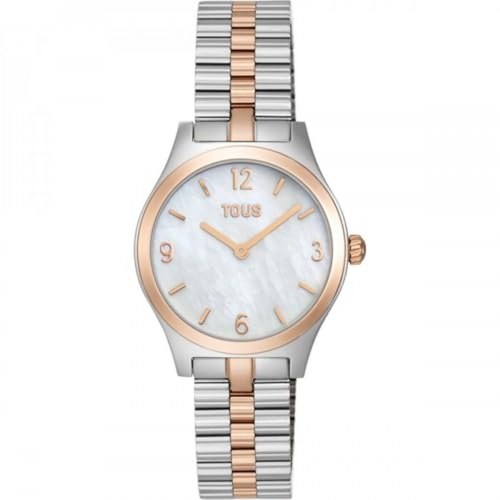 Tous dameur 3000149300 - elegant armbåndsur i rustfrit stål, to-farvet