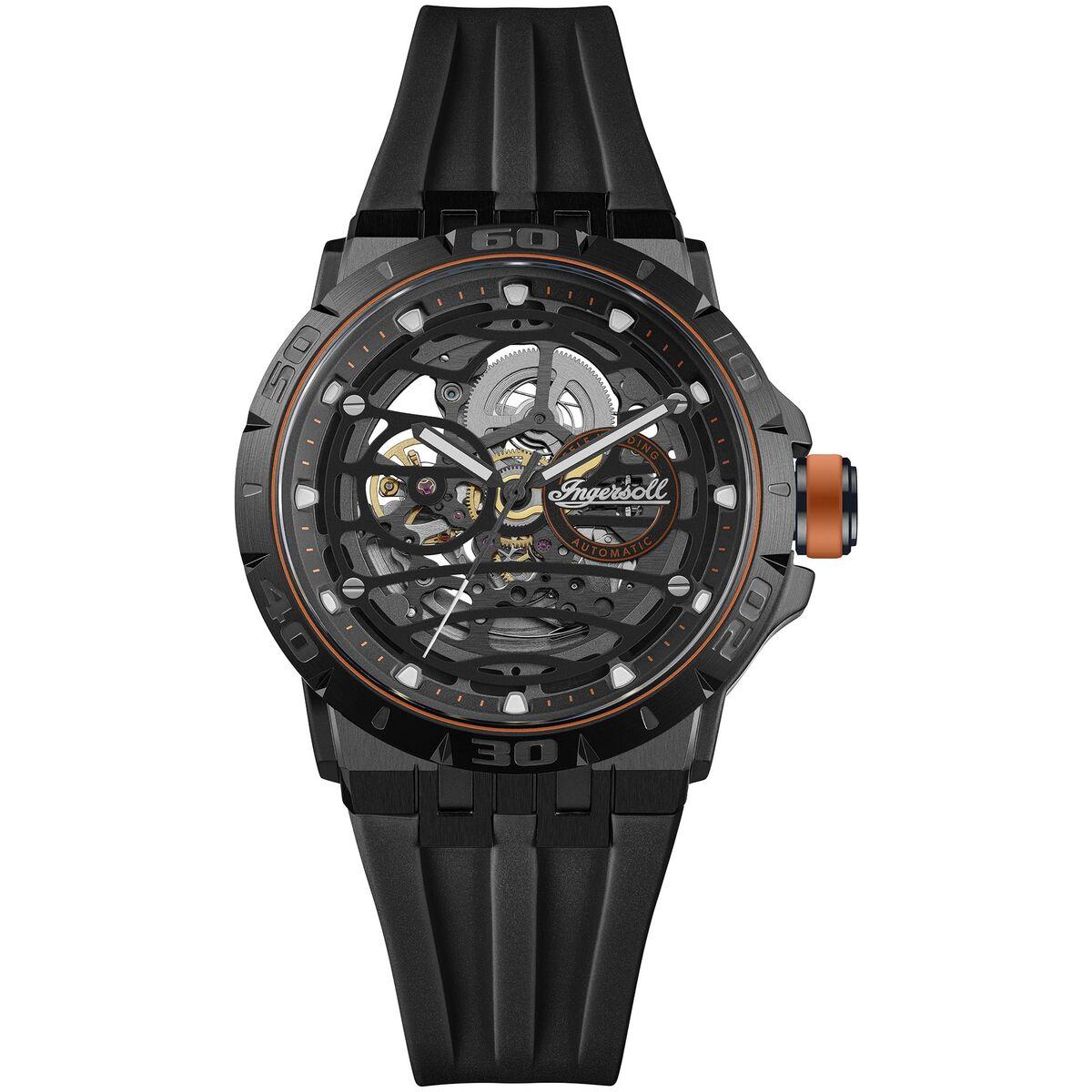 Ingersoll 1892 I17902 dameur - sort armbåndsur
