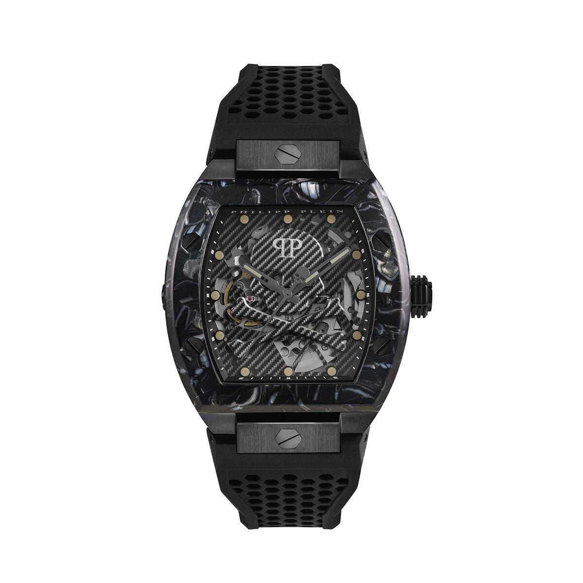PHILIPP PLEIN PWBAA0221 herreur - sort armbåndsur til mænd, 44 mm