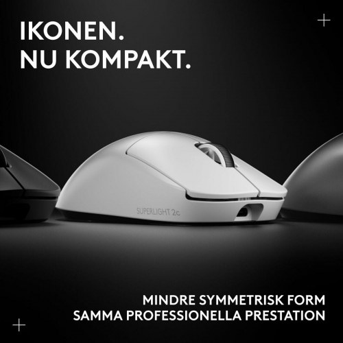Logitech mus 910-007539 - hvid, trådløs gaming mus