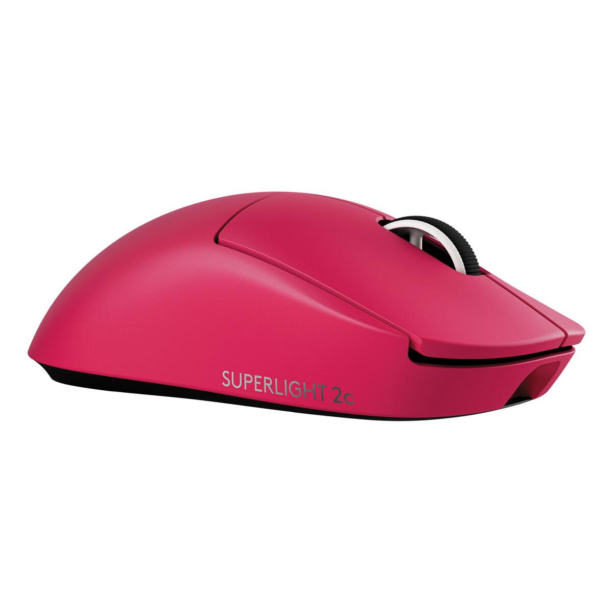 Logitech PRO X Superlight 2c trådløs gaming-mus - Pink Magenta