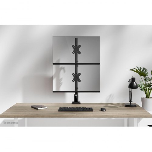 Neomounts DS60-600BL2V skærmholder til skrivebord - dobbelt, 10"-32", sort