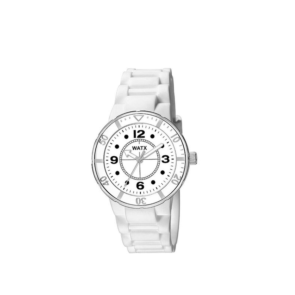 Watx & Colors RWA1600 dameur - hvid kvarts armbåndsur 38 mm