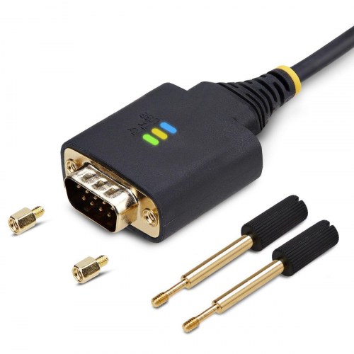 StarTech 1P10FFC-USB-SERIAL USB til DB9 seriel kabel - 3 m, sort