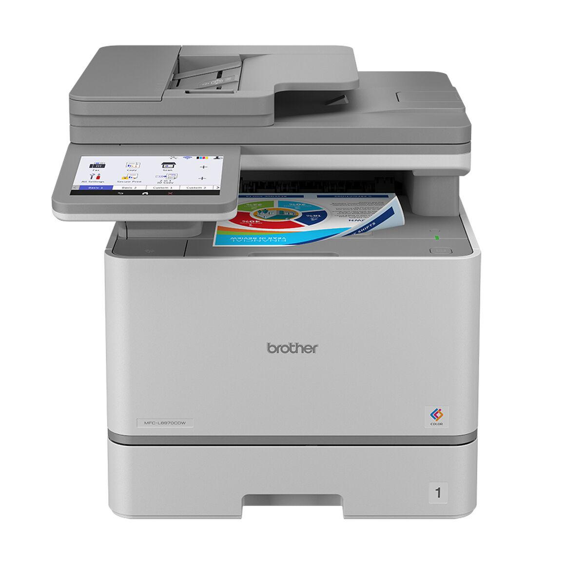 Brother MFC-L8970CDW - multifunktions farvelaserprinter, grå