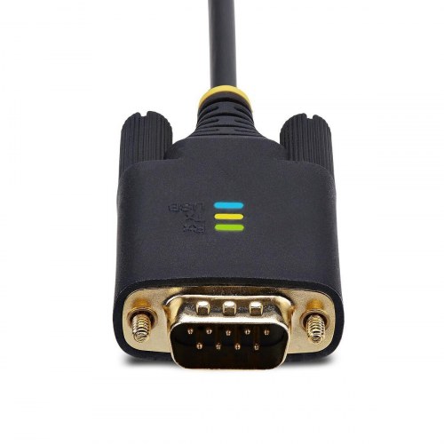 StarTech 2P6FFC-USB-SERIAL USB til 2x seriel kabel - sort/grå