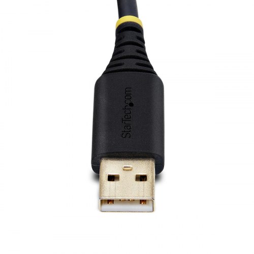 StarTech 2P6FFC-USB-SERIAL USB til 2x seriel kabel - sort/grå